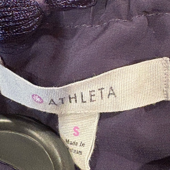 Athleta Martinique Midi Dress Navy Blue - Picture 6 of 12